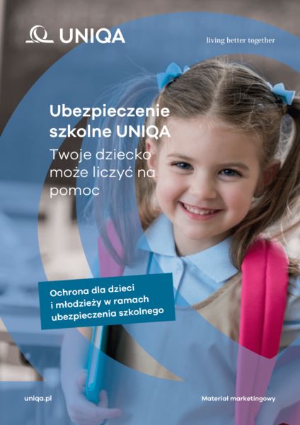 UNIQUA ubezpieczenie NNW szkolne